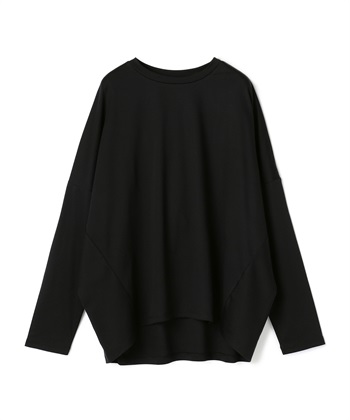 コットンスムースバルーンTシャツ(ブラック-36)