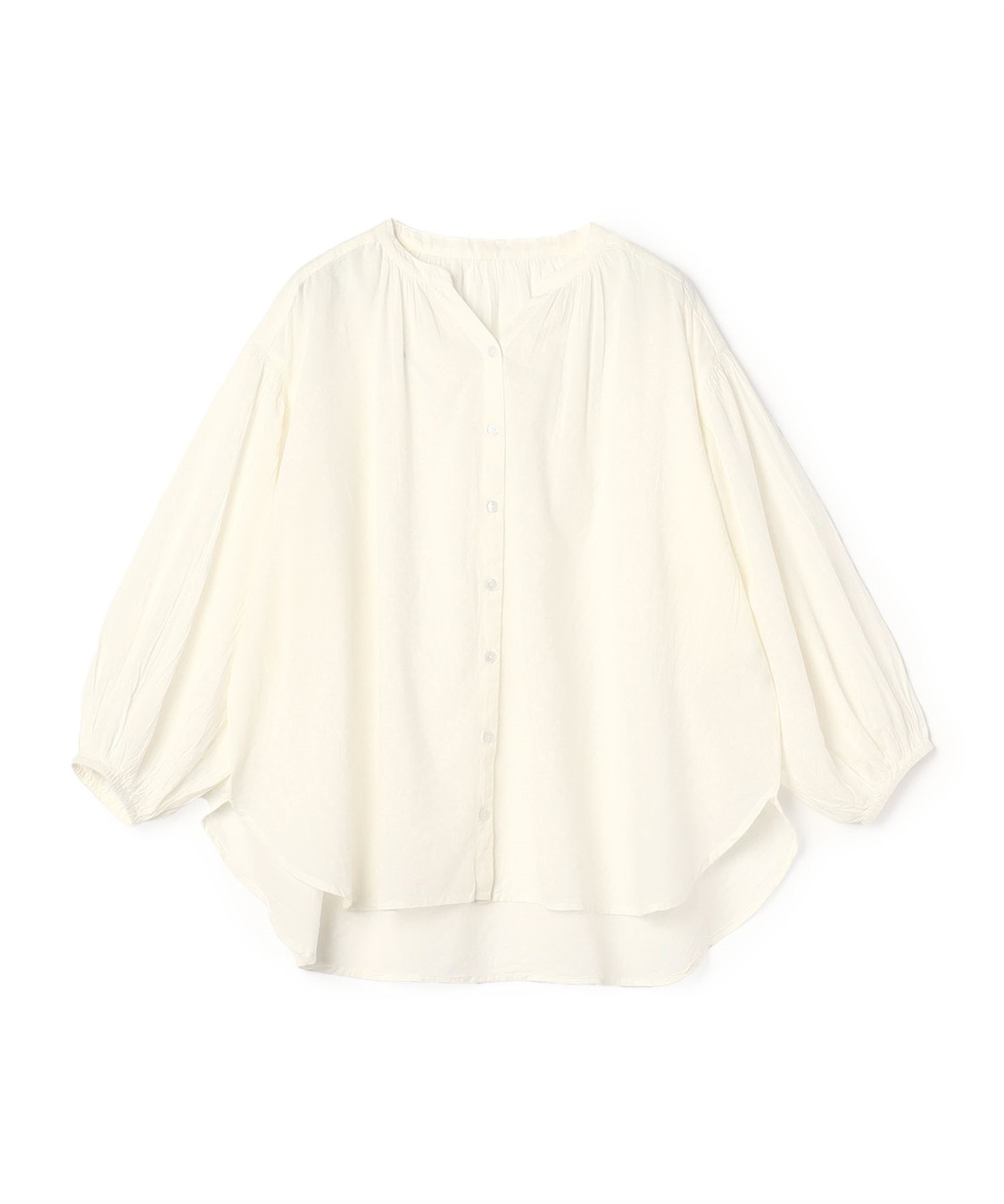 ATS ギャザースリーブブラウス_main