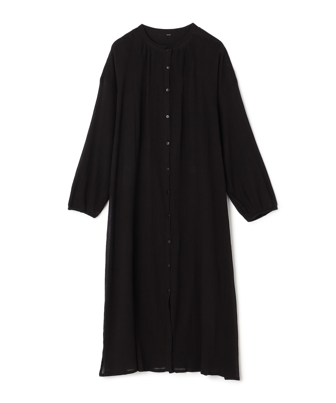 ATS コットンクレープシャツワンピース_main