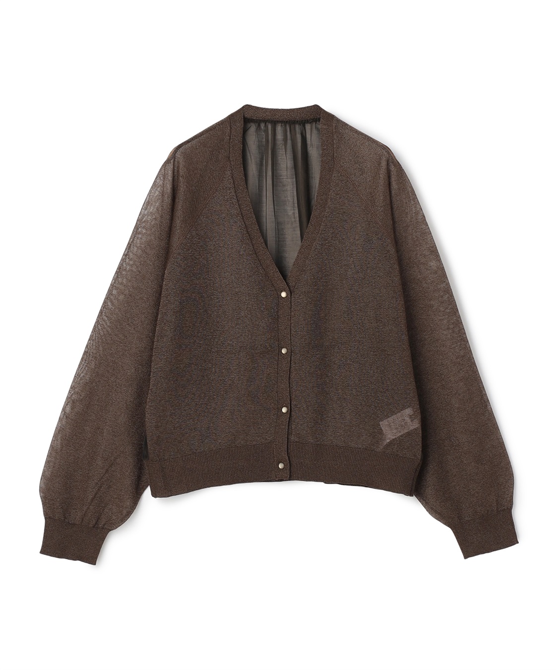 ATS シースルーラメ入りニットカーディガン_variation_2