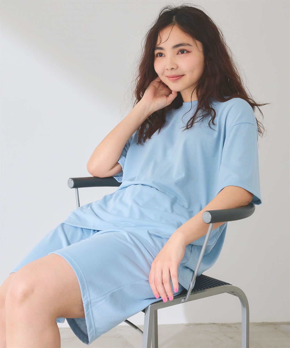 Life Style by cross marche 【LAFUKU】半袖ルームウェアセットアップ《上下セット》_main