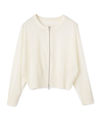 ATS リネン風ジップアップカーディガン_variationthumb_1