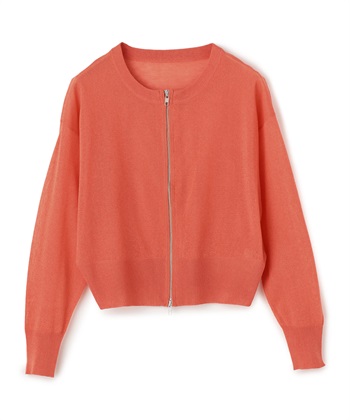 ATS リネン風ジップアップカーディガン_variationthumb_3