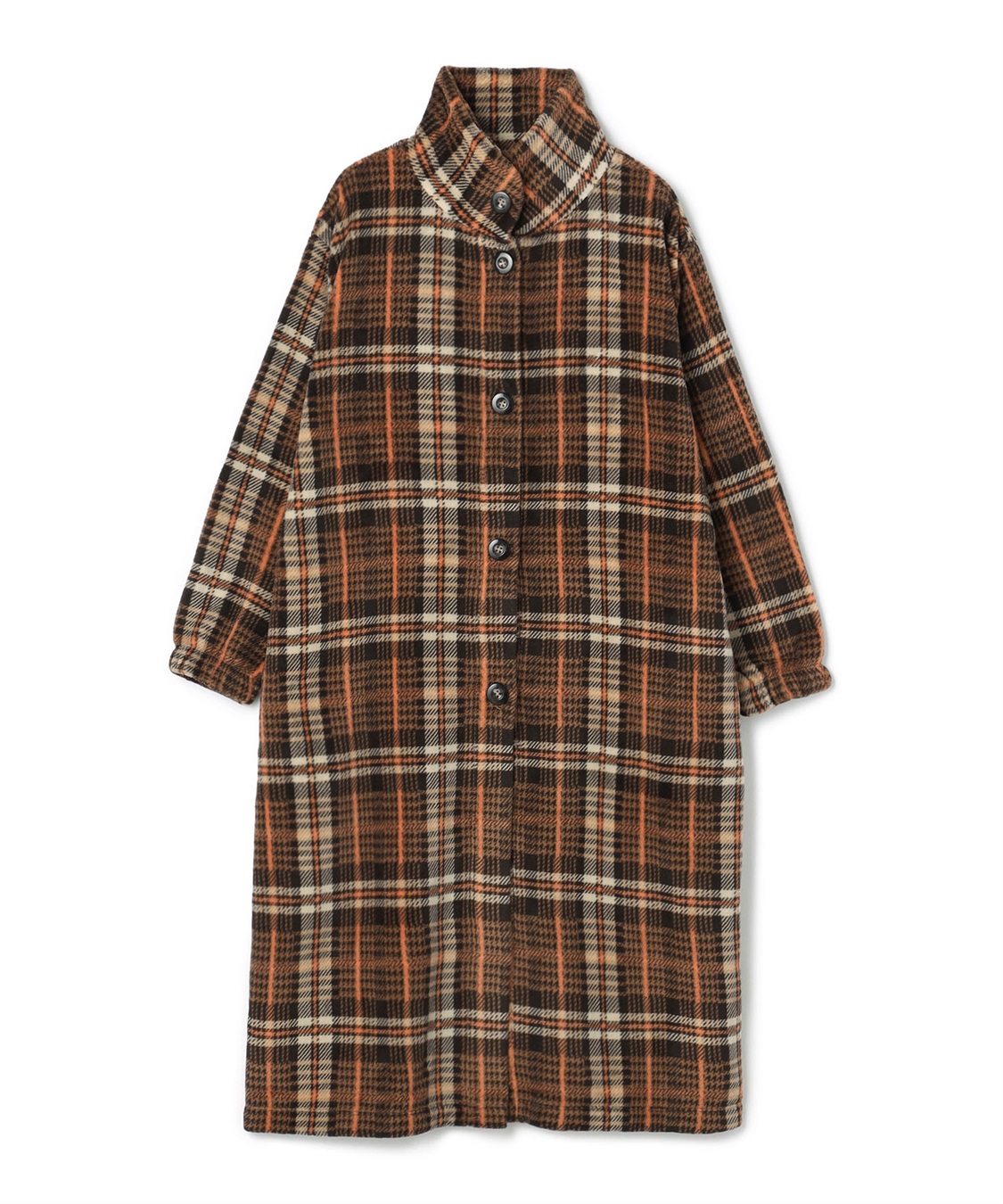 LAFUKU 【LAFUKU/ラフク】なめらかタッチもこふわラムフリース着る毛布《2way/クッションにもなる》_variation_4