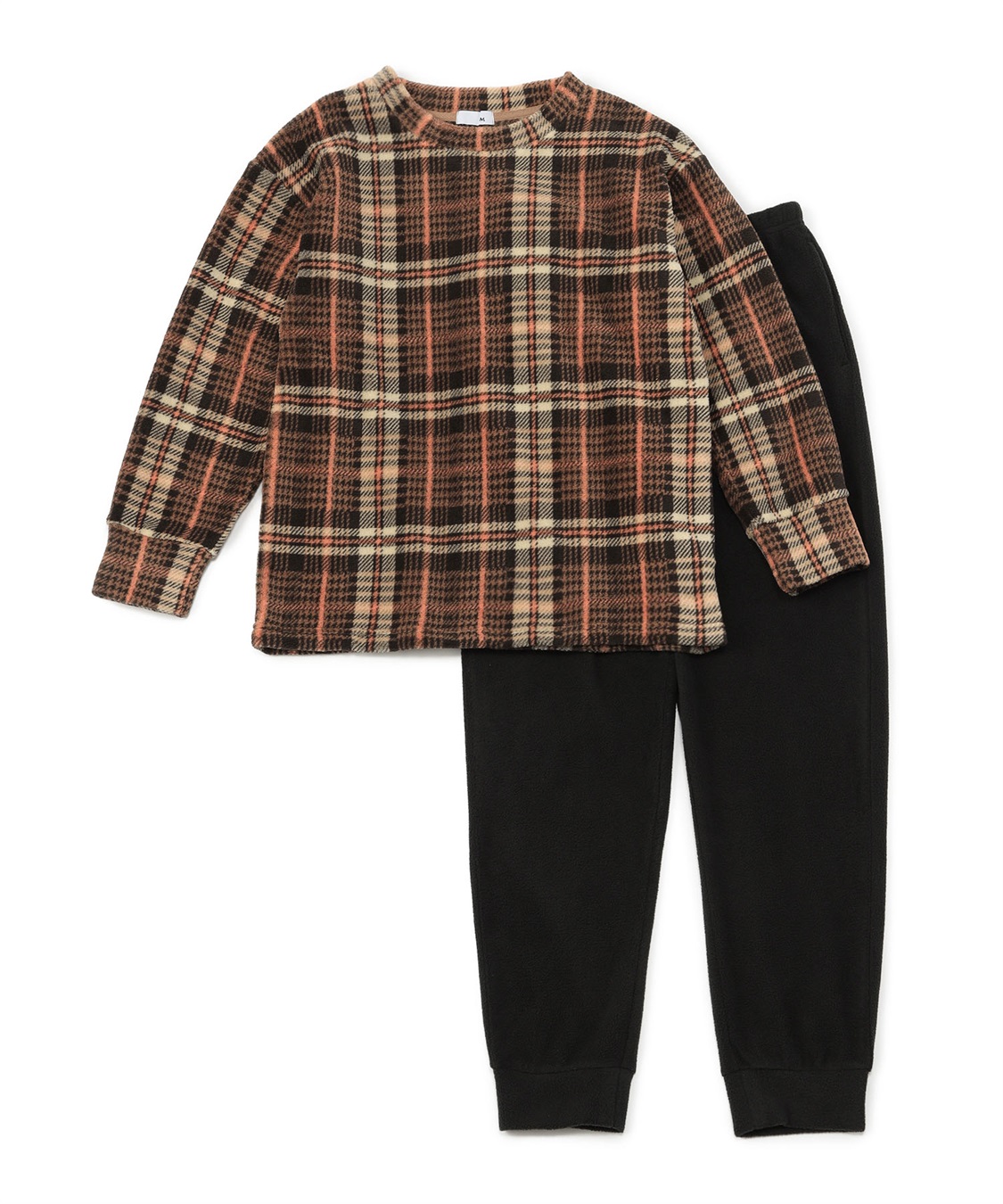 LAFUKU 【LAFUKU】フリースルームウェア 上下セット（ラフク）_variation_3