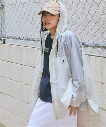 【KANGOL SPORT】ワイドマウンテンパーカー（カンゴールスポーツ）