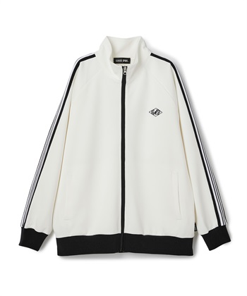 【KANGOL SPORT】サイドライントラックジャケット《UV対策・ストレッチ・ジャージ》◆新色追加◆(ホワイト-M)