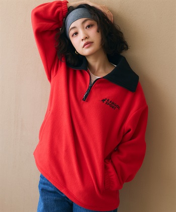Life Style by cross marche 【KANGOL SPORT】ドロストフリースハーフジッププルオーバー_variationthumb_3