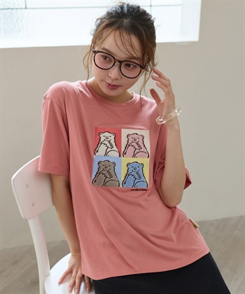 LAFUKU 【サンドイッチハウスメルヘン】サガラ刺繍アートメルるん♪半袖Tシャツ_variationthumb_2