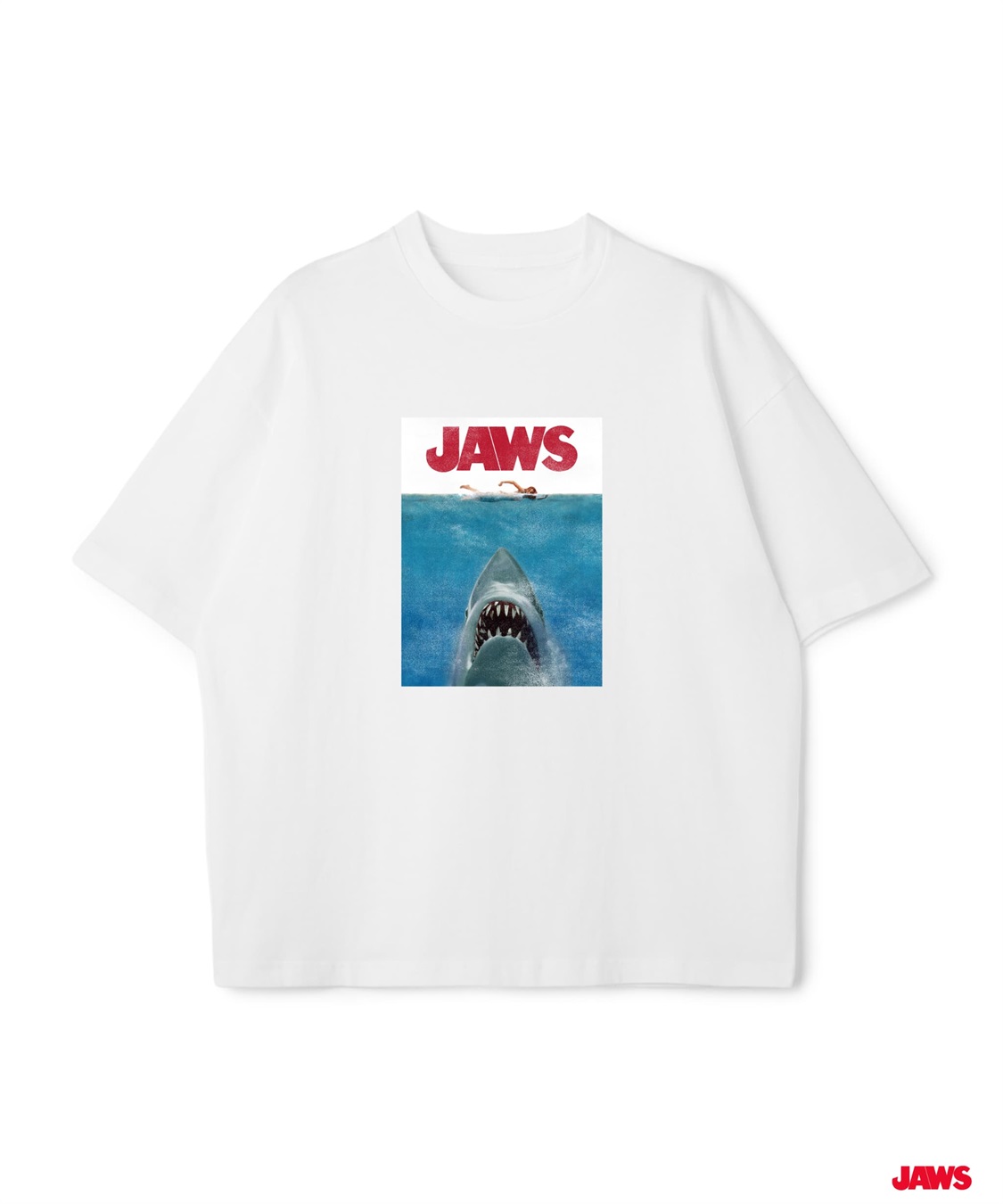 LAFUKU 【JAWS/ジョーズ】ヴィンテージライクビッグシルエット半袖Tシャツ/ Over Harf Sleeve T-shirt《UNISEX》_variation_1