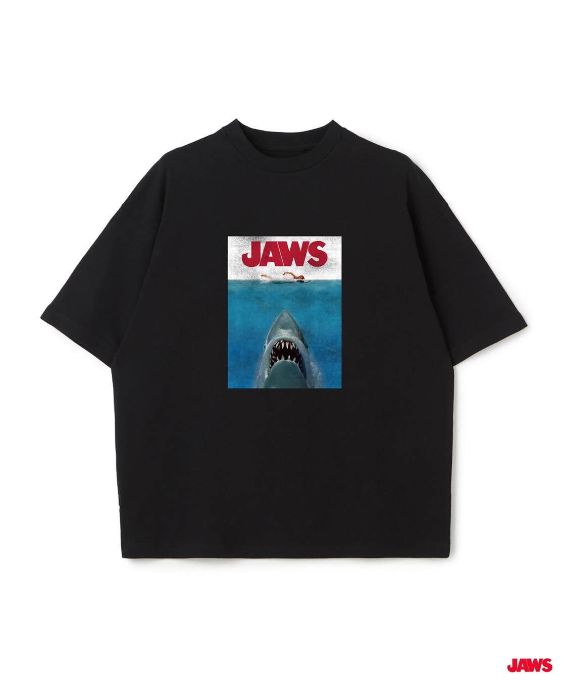 LAFUKU 【JAWS/ジョーズ】ヴィンテージライクビッグシルエット半袖Tシャツ/ Over Harf Sleeve T-shirt《UNISEX》_variation_2