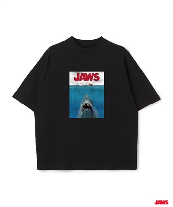 LAFUKU 【JAWS/ジョーズ】ヴィンテージライクビッグシルエット半袖Tシャツ/ Over Harf Sleeve T-shirt《UNISEX》_variationthumb_2