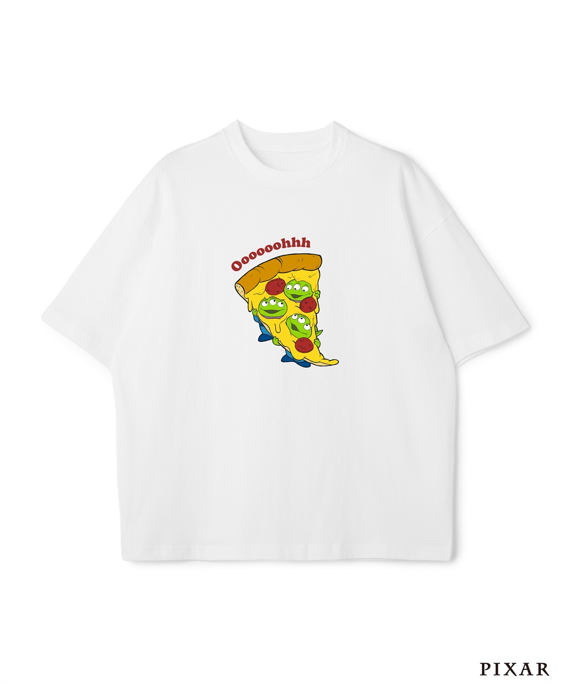 LAFUKU 【TOY STORY/トイ・ストーリー】エイリアン/リトル・グリーン・メン半袖Tシャツ / Over Harf Sleeve T-shirt《UNISEX》_variation_1