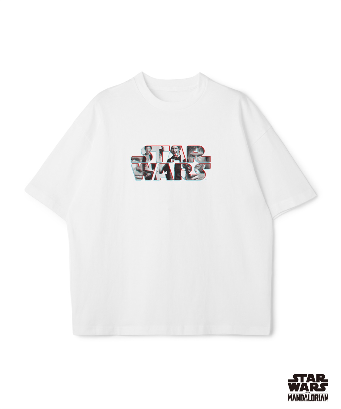 LAFUKU 【STAR WARS/スターウォーズ】ヴィンテージライクロゴプリントTシャツ / Over Harf Sleeve T-shirt《UNISEX》（2026SS）_variation_1