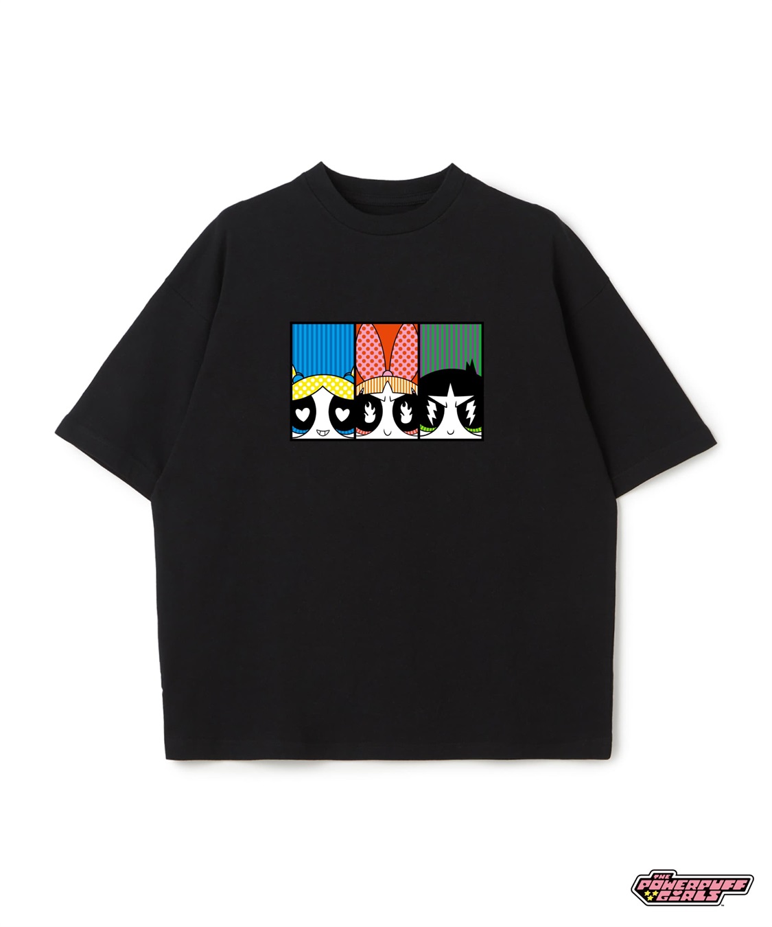 LAFUKU 【The Powerpuff Girls/パワーパフガールズ 】オーバーサイズ半袖プリントTシャツ/ Over Harf Sleeve T-shirt《UNISEX》_variation_2