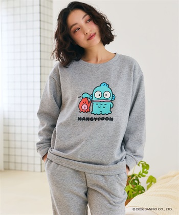 LAFUKU 【sanrio characters】プリント裏起毛スウェットルームウェアSET《サンリオキャラクターズ》_variationthumb_3