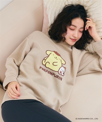 LAFUKU 【sanrio characters】プリント裏起毛スウェットルームウェアSET《サンリオキャラクターズ》_variationthumb_10