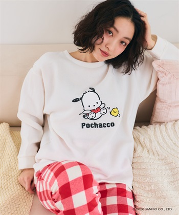 LAFUKU 【sanrio characters】プリント裏起毛スウェットルームウェアSET《サンリオキャラクターズ》_variationthumb_6