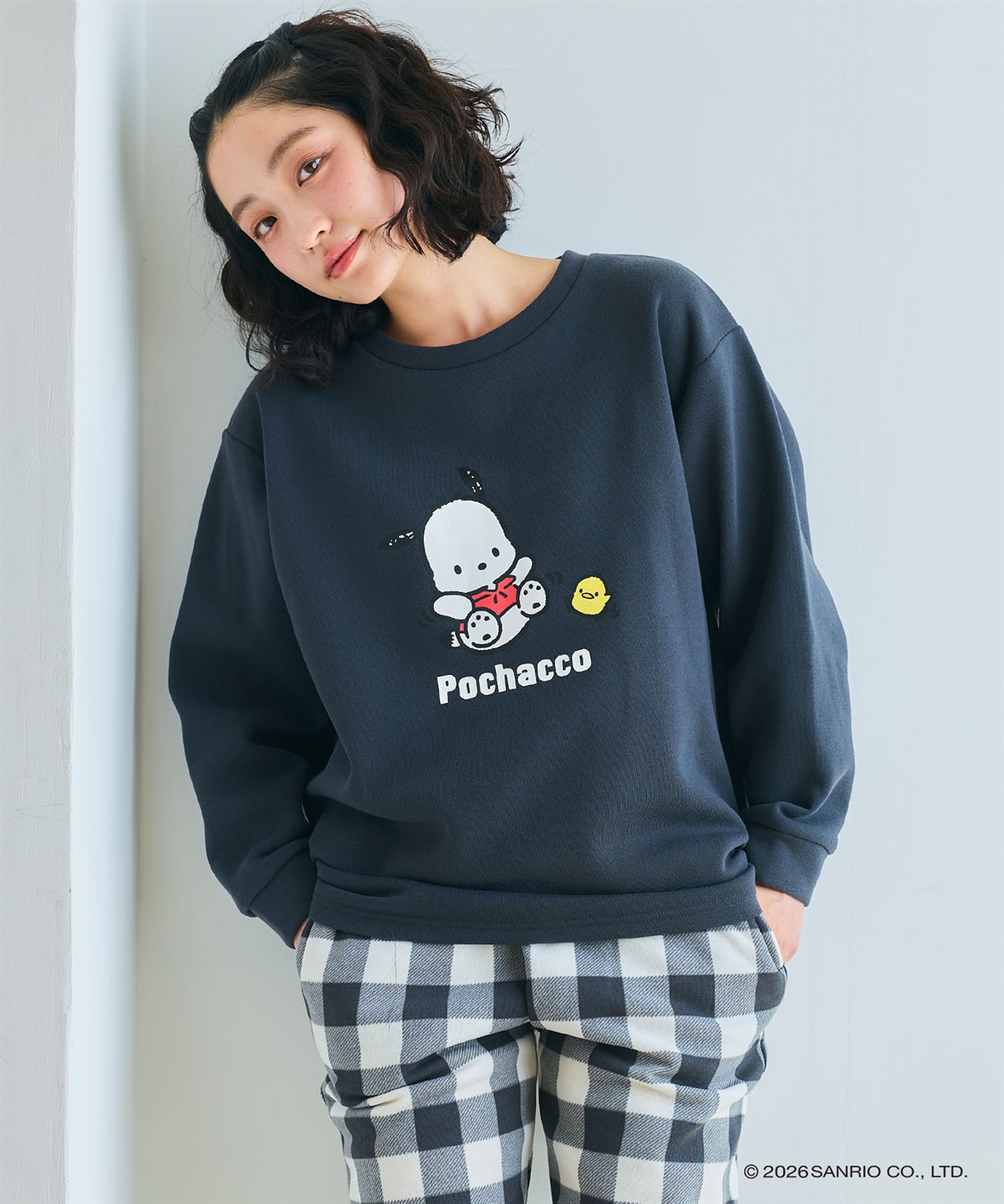 LAFUKU 【sanrio characters】プリント裏起毛スウェットルームウェアSET《サンリオキャラクターズ》_variation_5