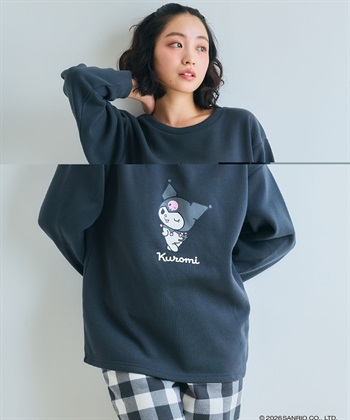 LAFUKU 【sanrio characters】プリント裏起毛スウェットルームウェアSET《サンリオキャラクターズ》_variationthumb_8