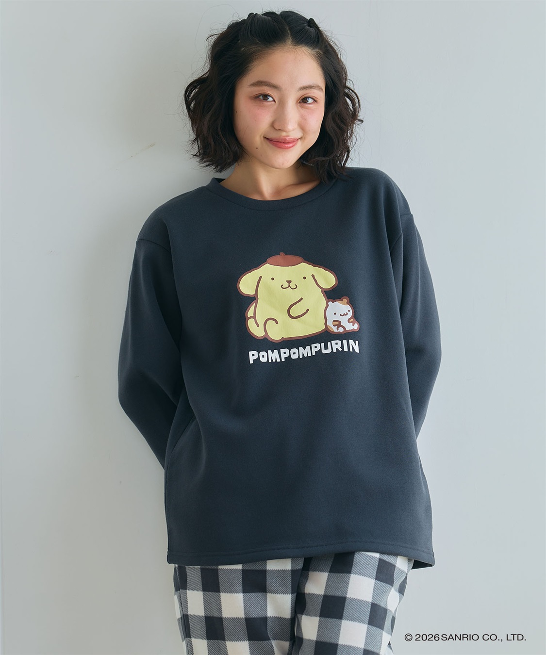 LAFUKU 【sanrio characters】プリント裏起毛スウェットルームウェアSET《サンリオキャラクターズ》_variation_9