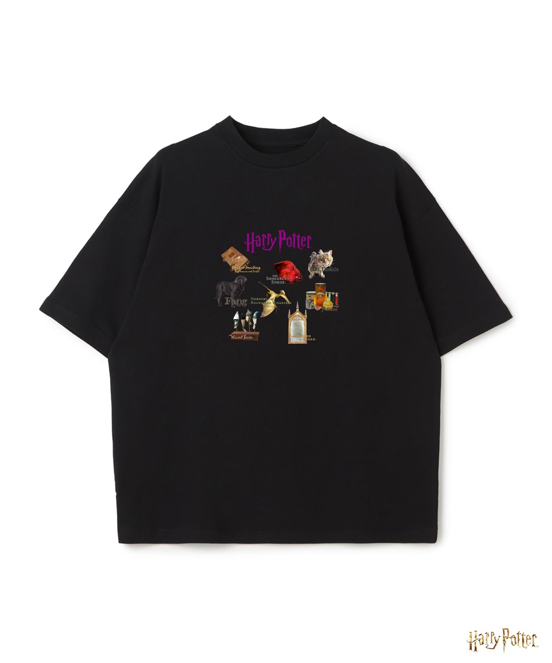LAFUKU 【Harry Potter】別注 / ハリー・ポッターグラフィックTシャツ / Over Harf Sleeve Graphic T-shirt《UNISEX》_variation_2