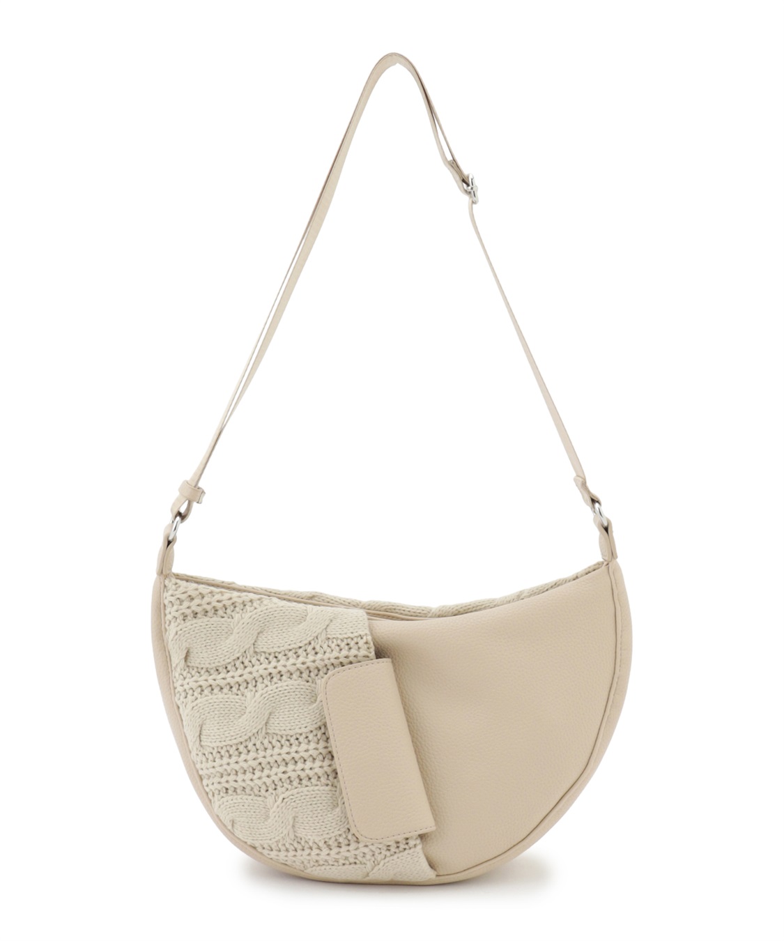 ATSURO TAYAMA 異素材MIXフェイクムートンショルダーバッグ_variation_3