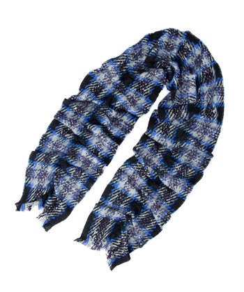 ATSURO TAYAMA チェック柄ギャザーストール_variationthumb_1