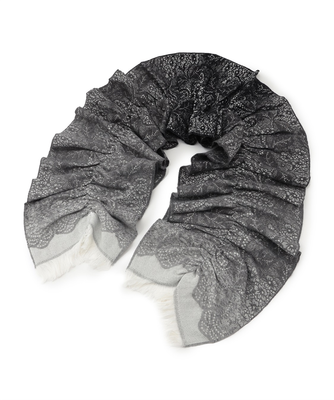 ATSURO TAYAMA グラデーションギャザーストール_variation_1