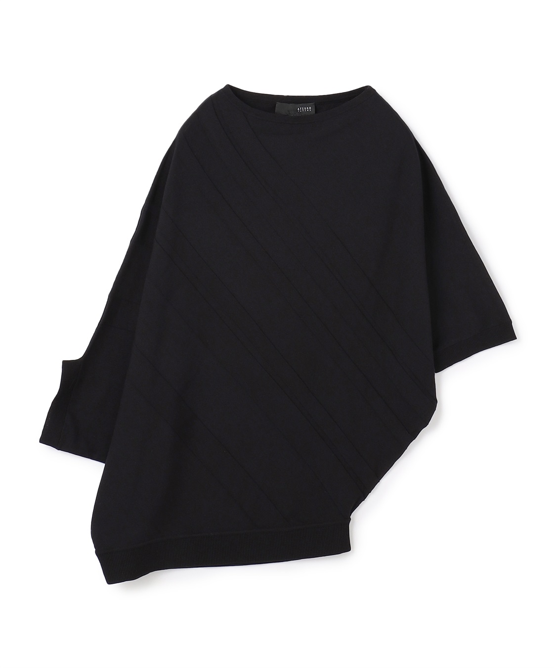 ATSURO TAYAMA 接触冷感バイアス柄変形トップス_variation_1