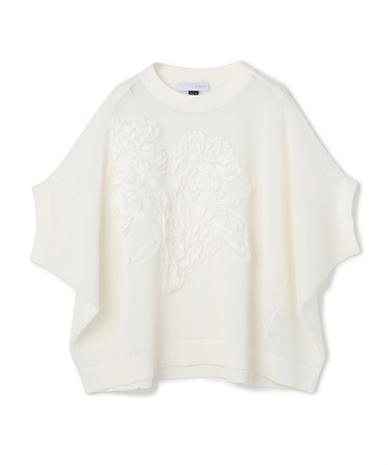 ATSURO TAYAMA メッシュフラワー刺しゅうトップス_variationthumb_1