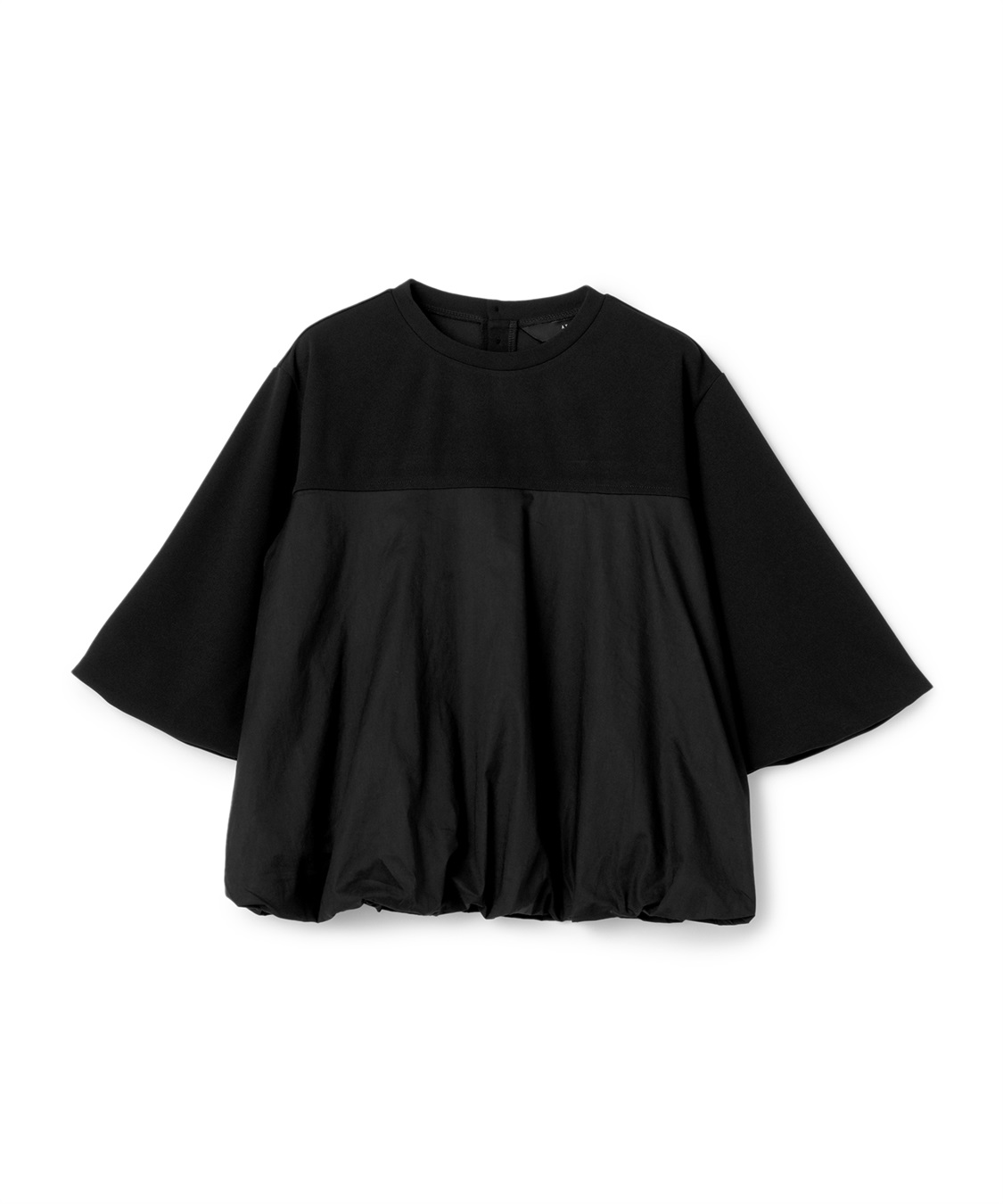 ATSURO TAYAMA 異素材切り替え半袖プルオーバー_variation_2