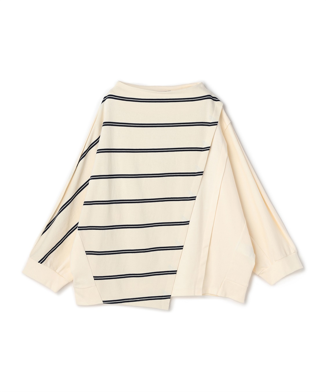 ATSURO TAYAMA イレギュラーヘムボーダープルオーバー_variation_1