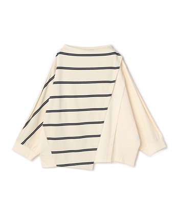 ATSURO TAYAMA イレギュラーヘムボーダープルオーバー_variationthumb_1