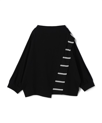 ATSURO TAYAMA イレギュラーヘムボーダープルオーバー_variationthumb_2