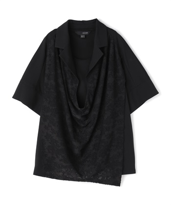 ATSURO TAYAMA インナー付きドレープブラウス_variationthumb_2