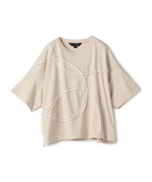 カーブモチーフライン入りTシャツ ATSURO TAYAMA｜クロスプラス公式