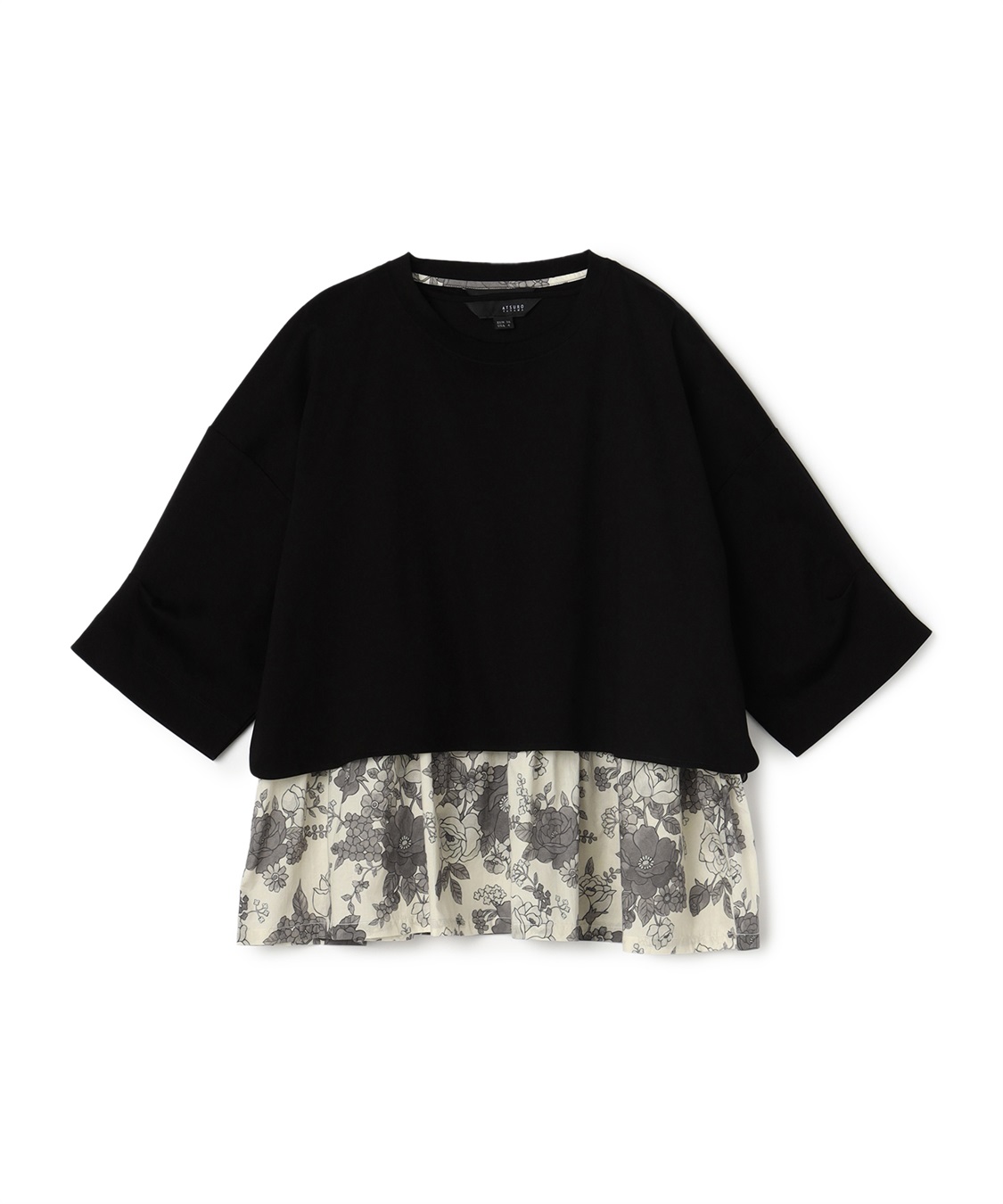 ATSURO TAYAMA フラワー柄コンビレイヤードセット_variation_2