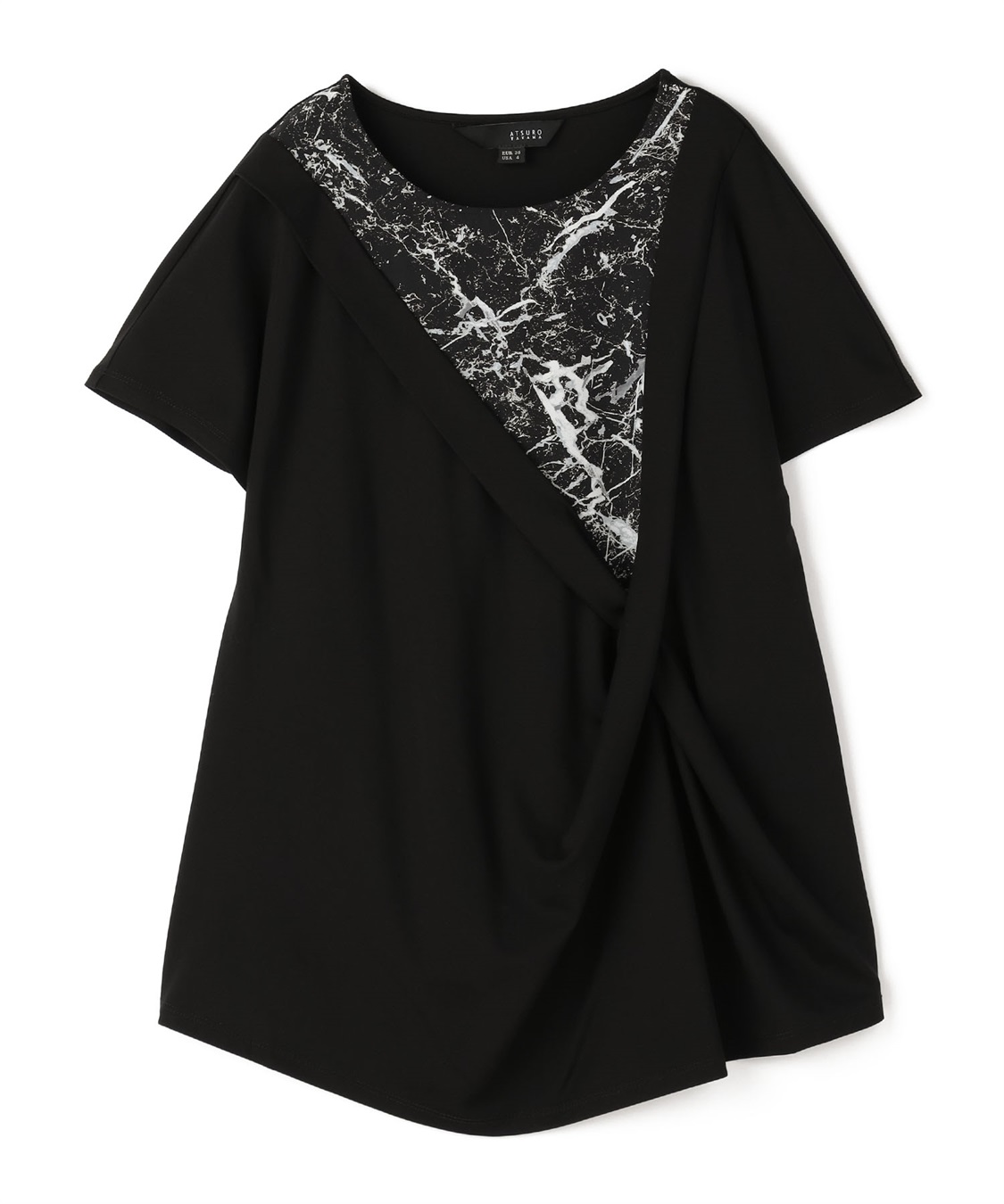 ATSURO TAYAMA 異素材レイヤードプルオーバートップス_variation_1