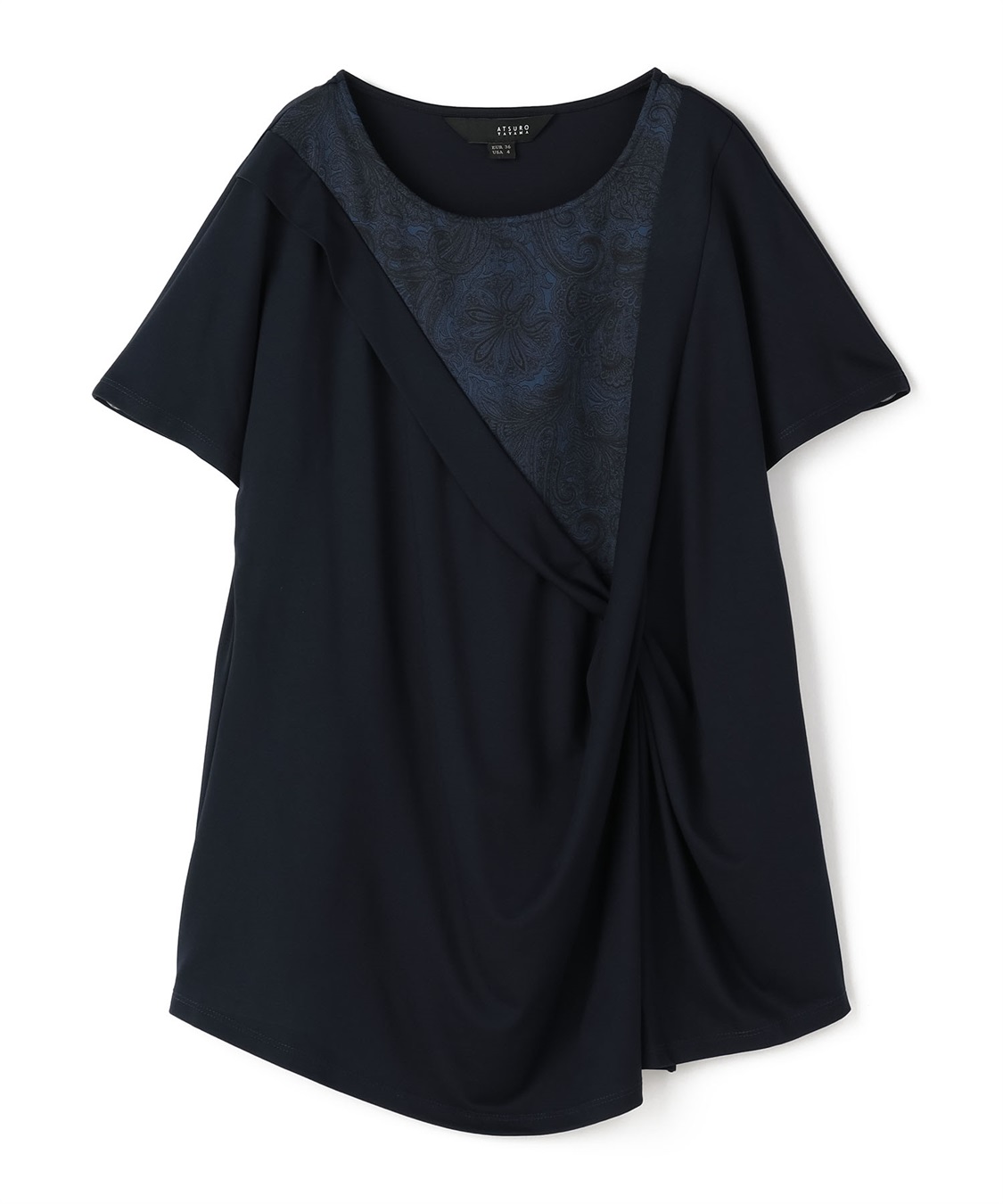 ATSURO TAYAMA 異素材レイヤードプルオーバートップス_variation_2