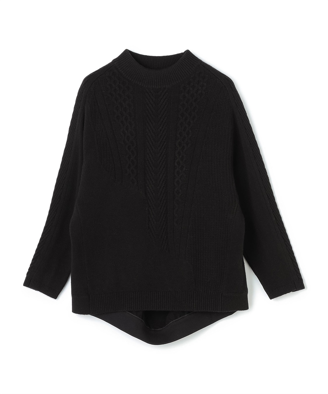 ATSURO TAYAMA 異素材切り替えプルオーバーニット_variation_2