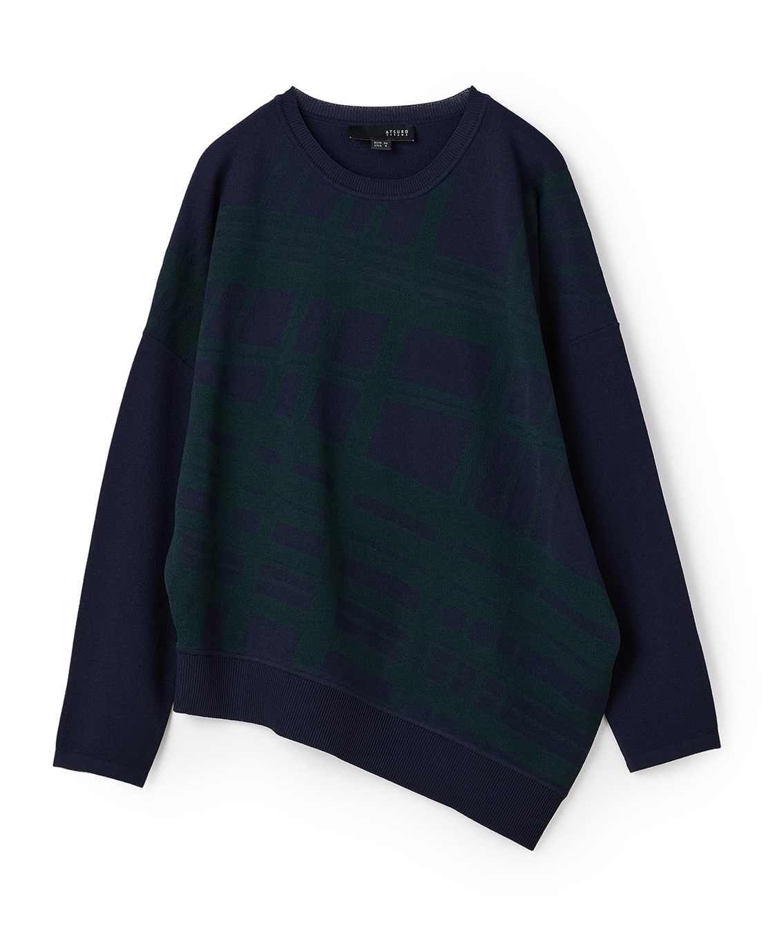 ATSURO TAYAMA アートチェックジャカードセーター_variation_2