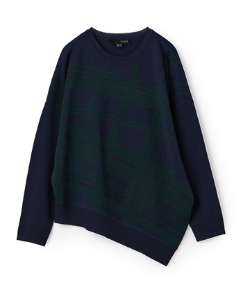 ATSURO TAYAMA アートチェックジャカードセーター_variationthumb_2