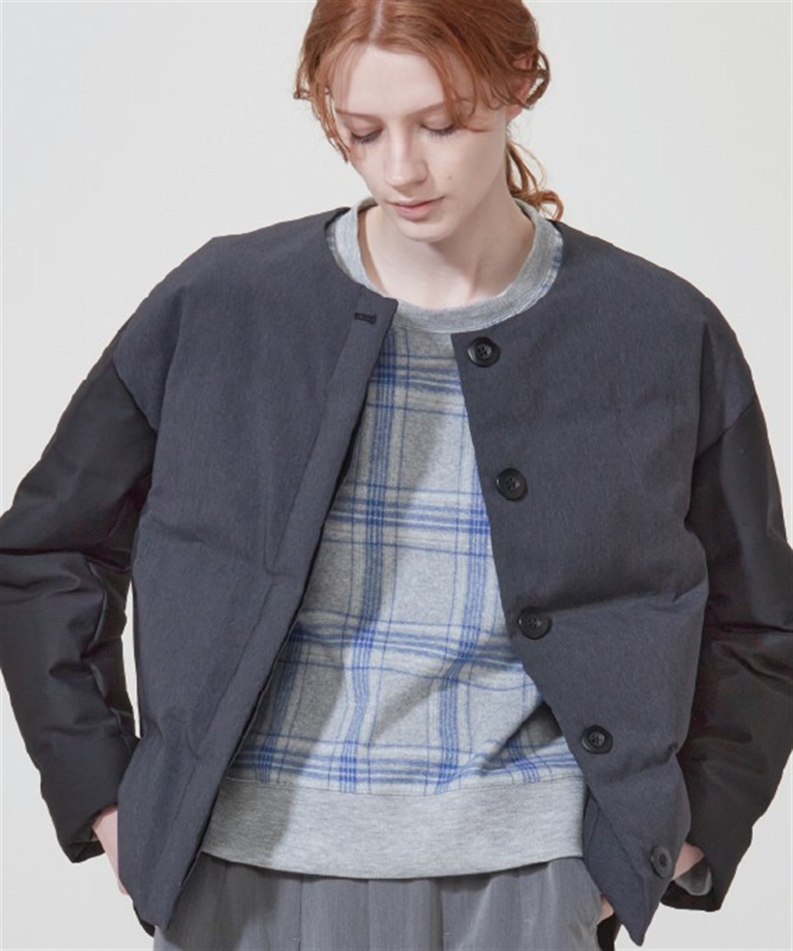 ATSURO TAYAMA チェックプルオーバー_main