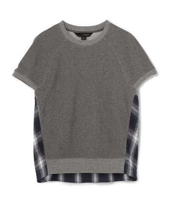 ドッキング半袖プルオーバー(グレー系-36)