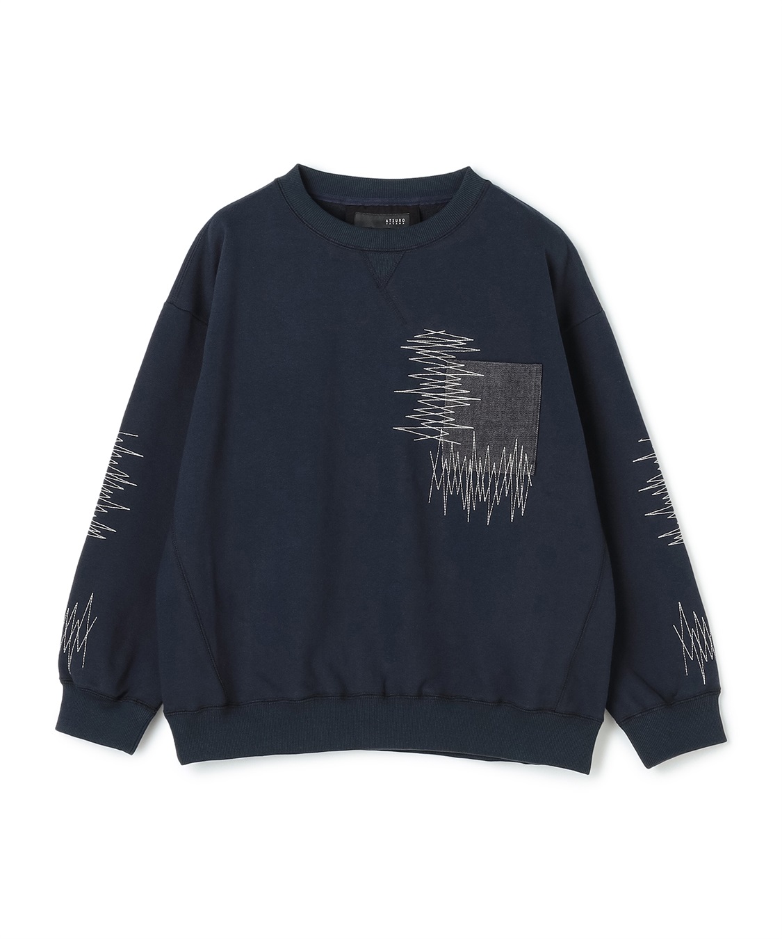 ATSURO TAYAMA 【unisex】ジグザグステッチスウェット_variation_2