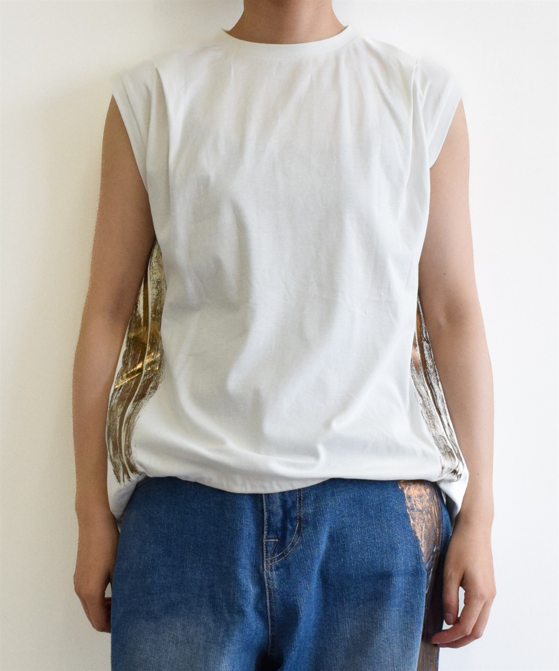 ATSURO TAYAMA ペイント柄バルーンプルオーバー_main