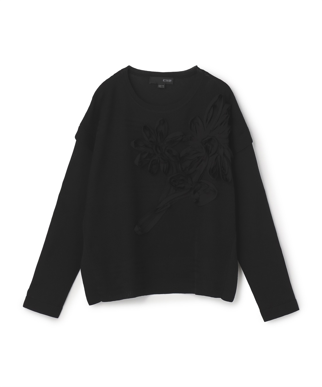 ATSURO TAYAMA フラワーモチーフニットプルオーバー_variation_2