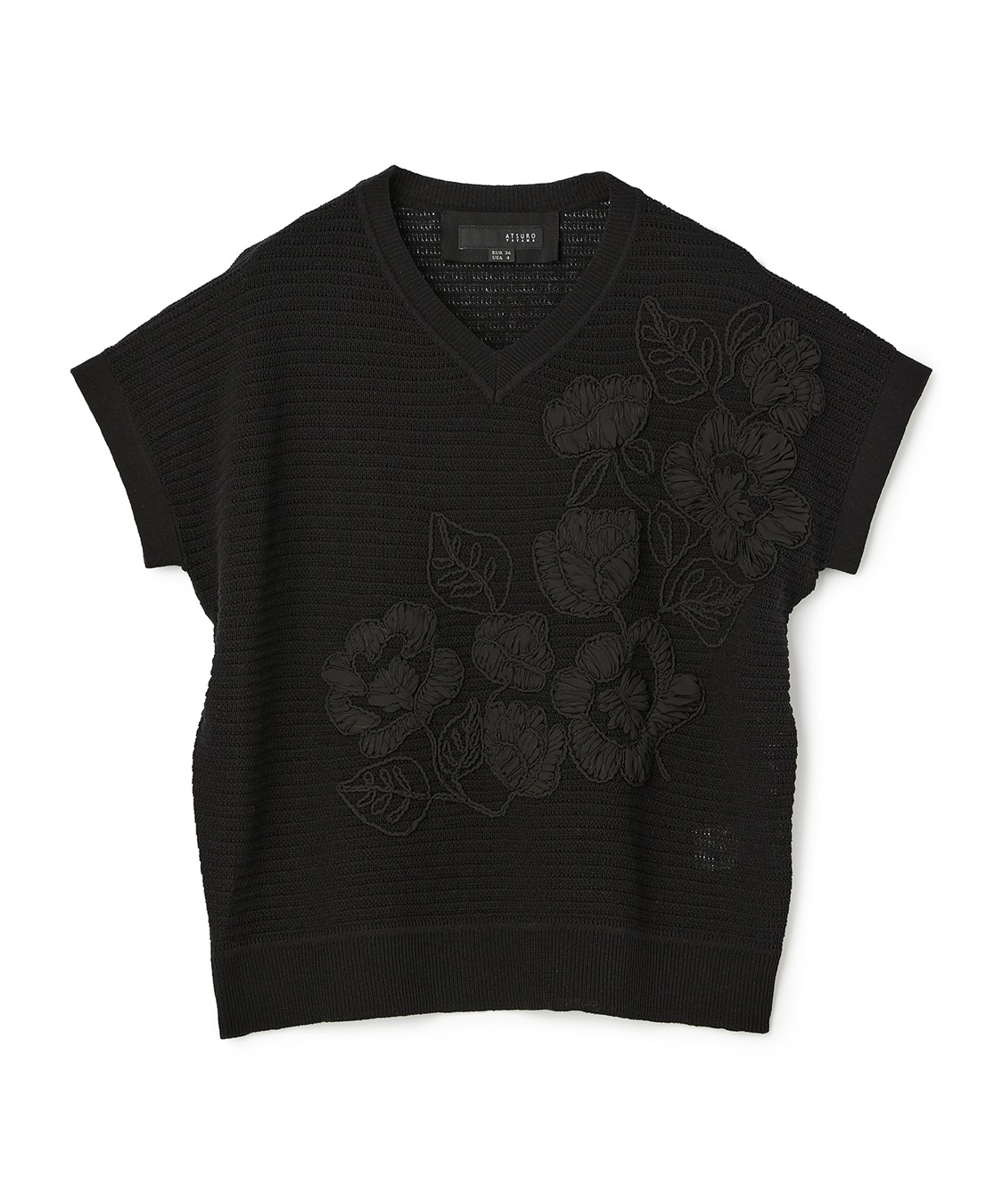 ATSURO TAYAMA 刺しゅう入りサマーニット_variation_2