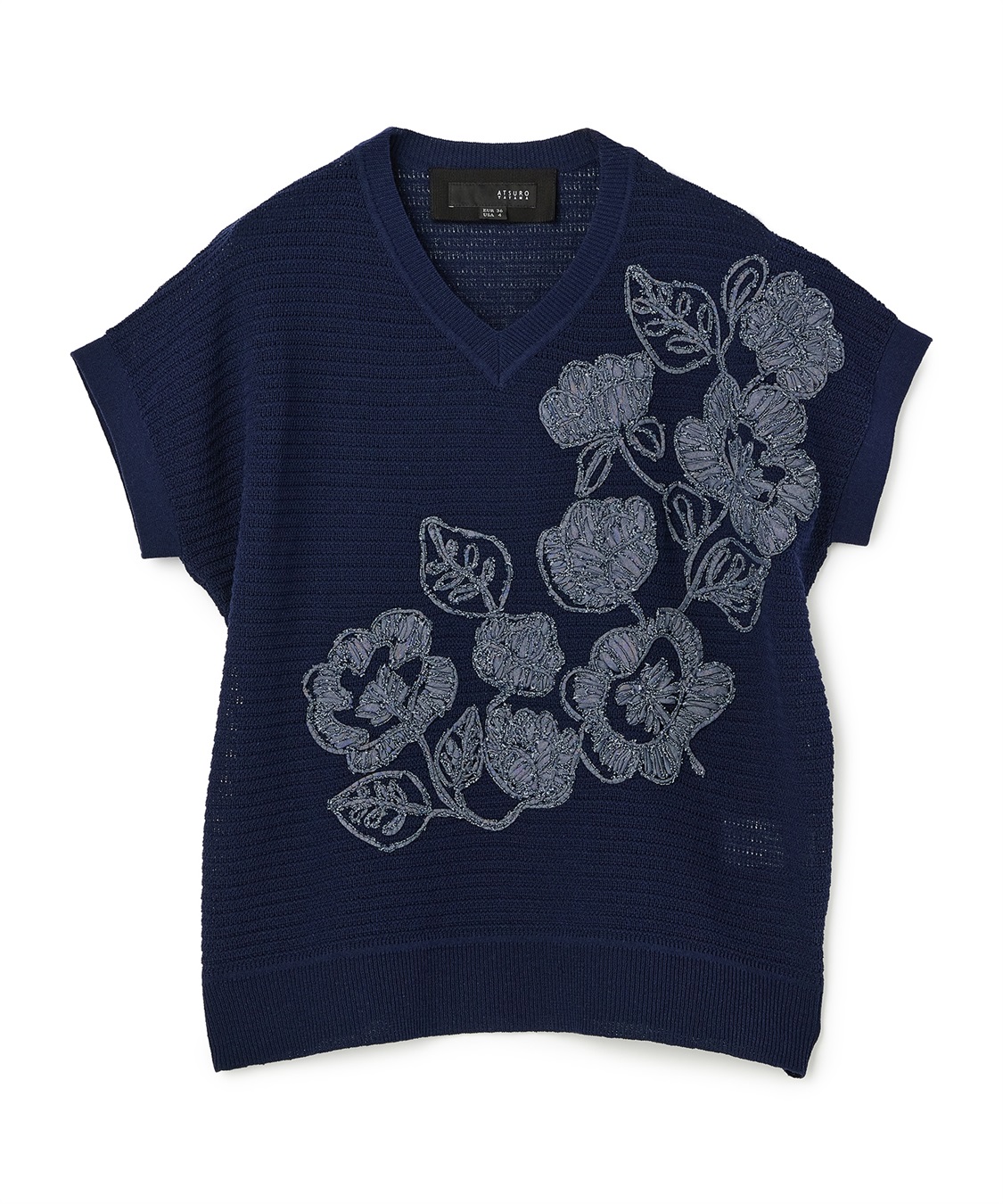 ATSURO TAYAMA 刺しゅう入りサマーニット_variation_4